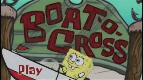 spongebob boat o cross